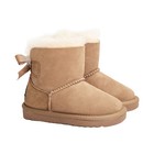 Ugg Kids Bailey Bow Boots 100  Australian Double Face Sheepskin Water Resistance