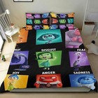 3pcs Bedding Sets For Inside Out 2 Duvet Cover Sets All Season For Kids