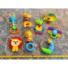 8-piece Colorful Baby Infant Rattle Toy Set