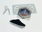 Spacex Starship 34 - Flight 8 Recovered Texas Tile Fragment   Mission Patch