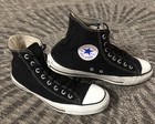 Vintage 90s Converse All Stars High Top Black Sneakers Made In Usa Sz 10 5 Men   s