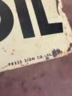 Original Vintage Dx Motor Oil Sign Rare
