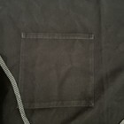 10 Black Server Apron Waist Half  Fast Food Restaurant Uniform Heavy Duty Thick 