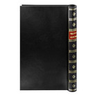 Spiral Bound Photo Album 300 Bi-directional Memo Pockets Hold 4x6 Photos Black
