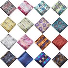 Men   s Tuxedo Multi-color Print Handkerchief Hanky Wedding Party Pocket Square