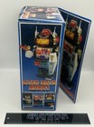 Vintage 1985 Battery Operated 13  Star Roto Robot W space Gun 