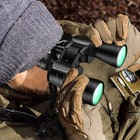 180x100 High Power Military Binoculars Day night Zooming Hunting Camping bag