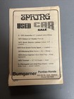 1976 Race Scene Hickory Nc Speedway Newspaper Program Dale Earnhardt Vol 9 No 3