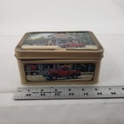 2002 Coca-cola Metal Tin Box With Pamela C Renfroe Artwork 1991  Hinged Lid 