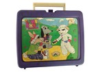 Vintage 1993 Shari Lewis Lamb Chop   Friends Lunchbox Purple