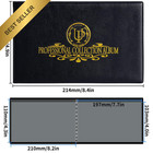 40 Pockets Currency Album Dollar Bill Holder Paper Money Storage Book Black Case