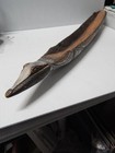 Antique New Guinea   Solomon Islands South Seas Dugout Canoe Model Crocodile