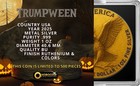 2025 Us Trumpween Halloween Edition 1 Oz  999 Silver Coin  500