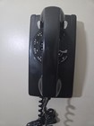1959 Black Western Electric Rotary 554 Wall Phone Excellent Condition  Works