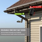 One Way Bat Door  Bat Exclusion Device For House  Bat Cone   6 Pack  Contains Du