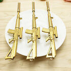 Creative Golden Rifle Shape Black Ink Ballpoint Pen Stationery Office Ball Point