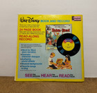 Walt Disney Book And Vinyl Record Robin Hood See Hear Read Vintage 1977