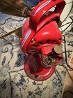 Vintage General Electric Ge Restored Oscillating Fan 12  Brass Blade