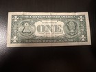 Fancy Rare Serial  1  f16111611e Binary   Repeater Clean Serial Number Note