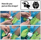 Baby Swim Float W  Safety Straps Size S     Infant Pool Trainer Ring