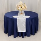 White Satin 12x108  Table Runner Lustrous Wedding Party Catering Dinner