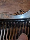 Vintage Leopard Hair Comb Usa Made Classy Girly Women   s Timeless