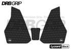 Drb Grip For Bmw R1300gs Adventure  2024   Tank Grips  lyzard black 