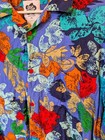 Vtg Hawaiian Hilo Hattie Floral Button Down Short Sleeve Shirt Xl Front Pocket