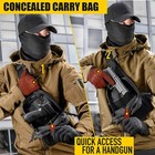 Tactical Quick Access Concealed Carry Pistol Bag Gun Holster Crossbody Sling Bag