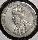 1923 Canadian Five-cent Piece - Great Condition  Superb 100  Year-old Coin 