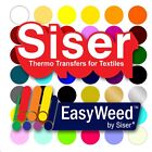 Siser Easyweed Heat Transfer Vinyl Tshirt  textile Htv 12  X 12  14 Colors