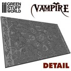 Rolling Pin Vampire Counts Texture Terrain Roller For Wargames   Miniature Bases