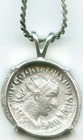 Ad243 Silver Roman Denarius Emperor Gordian Goddess Providentia Destiny Wisdom