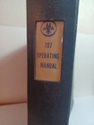 Vintage 1968 American Airlines Aa Boeing 707 Operating Manual Binder Jrrb