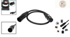 Dmx 512 Stage Light Cable - 1 6m Xlr 5 Pin Male To 3 Pin Female  Tangle Free