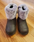 New Oshkosh B gosh Toddler Girl Faux-fur Empress Fashion Boot  Charcoal  8t-12t 
