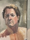 Oil Sketches Portrait Original  Ukrainian Artist Male Model  Face Price For 1