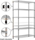 Storage Shelving Steel Heavy Duty Multi-tier Utility Shelving Unit Steel Rack