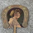 1920s Farmers Alliance Insurance Co Sawyer   Mcpherson Ks Advertising Hand Fan