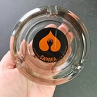 Vintage 1960s Sahara Hotel   Casino Smoked Glass Ashtray Las Vegas Retro Decor