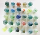 Japanese Sea Glass Surf-tumble Sea Ball Marble Rare  Mix