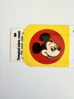 Vintage Walt Disney Disneyland Bumper Sticker  Mickey Minnie Mouse