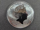     2018 Uk 10 Pound 10 Oz Silver Queen s Beast Griffin Of Edward Iii Bu Coin