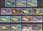 Pitcairn Islands 1984-88 Fish Complete    1 20 Rev wmk Vf Mnh  16v 