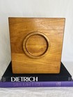 Vintage Dansk Wood Ice Bucket Teak Mcm Cube Designed By Jens Quistgaard