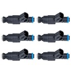 6x Original Bosch Oem 4-hole Fuel Injectors For 99-04 Jeep Cherokee Wrangler 4 0