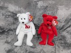 Ty Lot Of 2 Beanie Baby Canada Plush Stuffed Maple 1997   Pierre 2001 Mwmt