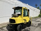 2020 Hyster 8000 Lb Solid Pneumatic Forklift With Ac And Side Shift 2 Stage Mast