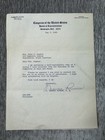 L  Mendel Rivers Signed Letter Congressman South Carolina House Representative B