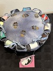Vintage Fabric Sewing Pin Cushion   Thread Holder
